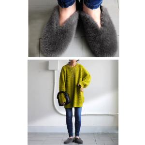 ファーパンプス パンプス レディース 靴 痛く...の詳細画像4