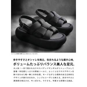 厚底 サンダル レディース シューズ クツ 靴...の詳細画像1