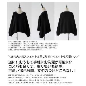 総針ニット ニット レディース トップス 長袖...の詳細画像1
