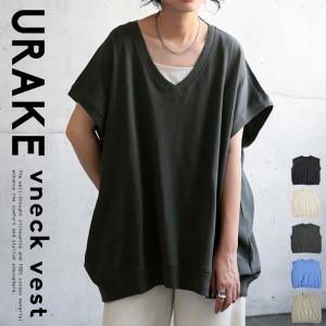 裏毛ベスト ベスト レディース トップス 無地 ...の商品画像