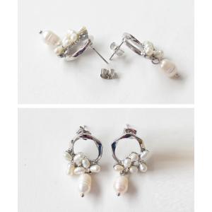 アクセ送料無料 ピアス アクセサリー 淡水パー...の詳細画像4