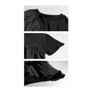 フリルTシャツ Tシャツ レディース トップス...の詳細画像5