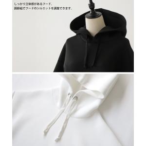 フード付きパーカー パーカー レディース トッ...の詳細画像4