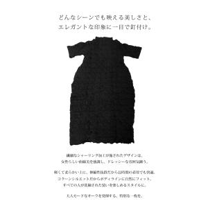 インド綿 シャーリングワンピース ワンピ レデ...の詳細画像5