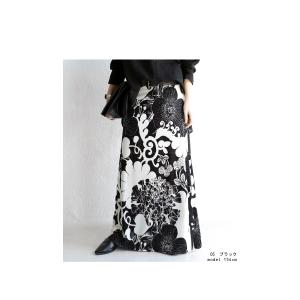 花柄 ロングスカート スカート レディース ロ...の詳細画像2