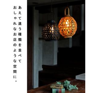 和モダン シェード 照明 竹編み ランタン 花...の詳細画像4