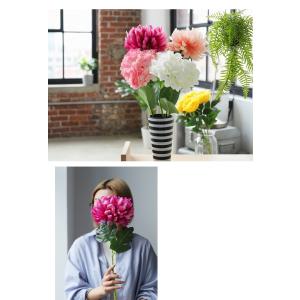 フェイクフラワー ダリア風 造花 インテリア ...の詳細画像3