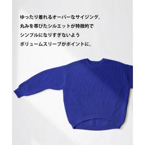 スポンジニット ニット レディース トップス ...の詳細画像5
