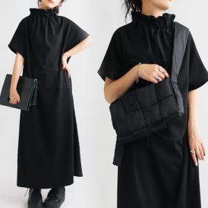 ポンチワンピース ワンピース レディース ロング 半袖 送料無料・再入荷 メール便不可
