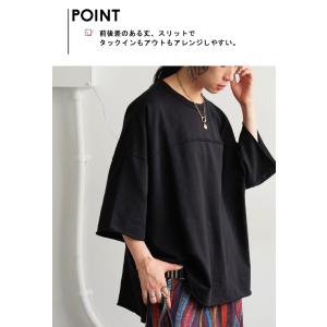 カットオフトップス カットソー トップス レデ...の詳細画像3