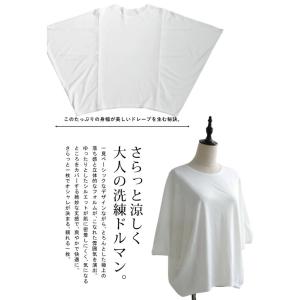 接触冷感 Tシャツ レディース 半袖 無地 ド...の詳細画像5