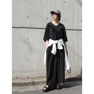 ワンピース レディース 半袖 ロング Vネック...の詳細画像5