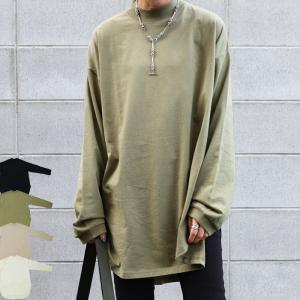 ハイネックコットンＴ ロンＴ レディース トップス 長袖・再販。不可