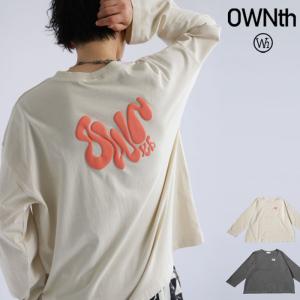 オリジナルロゴ ロングＴシャツ メンズ 綿100・80ptメール便可