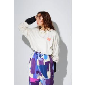 オリジナルロゴ ロングTシャツ メンズ 綿10...の詳細画像3