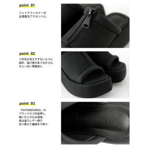 ミュールサンダル サンダル 靴 レディース 厚...の詳細画像5