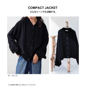 ジャケット レディース トップス 長袖 無地 ...の詳細画像2