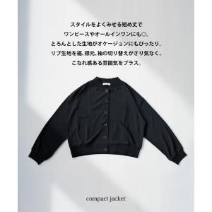 ジャケット レディース トップス 長袖 無地 ...の詳細画像3