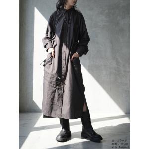 シャツワンピース レディース 長袖 レギュラー...の詳細画像3