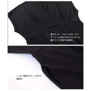 ワンピース レディース 半袖 ロング 無地 綿...の詳細画像4
