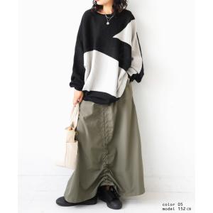 ドルマンニット ニット レディース トップス ...の詳細画像5