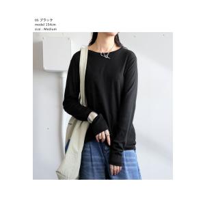 シアーロンT カットソー レディース トップス...の詳細画像2