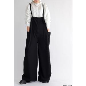 サロペット レディース ボトムス ロング パン...の詳細画像5