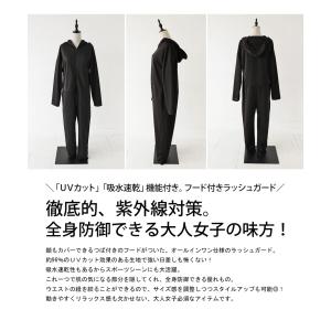 ラッシュガード レディース オールインワン フ...の詳細画像1