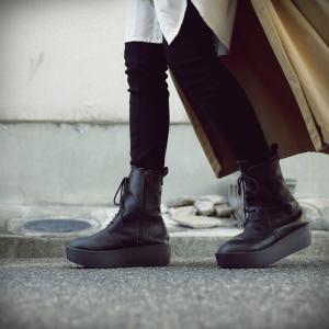 靴 ブーツ 厚底ブーツ レディース プラットフォーム