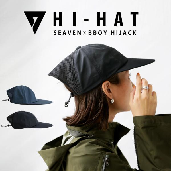 「SEAVEN」HI-HAT ハイハット キャップ 帽子・500ptメール便可 父の日