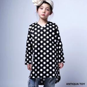 キッズ 子供服 女の子 ワンピース ドット 水玉 ドット柄ワンピース 送料無料 再販 メール便不可toy To Antiqua アンティカ 通販 Yahoo ショッピング