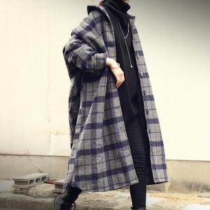 アウター コート レディース ステンカラー ビッグシルエット