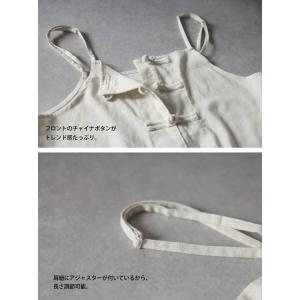 サロペット レディース チャイナボタン ワイド...の詳細画像5