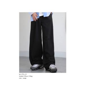 コットンワイドパンツ パンツ メンズ ボトムス...の詳細画像2