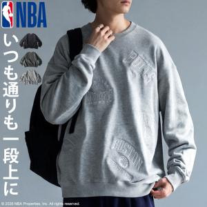 NBA公式 ロゴ刺繍 スウェット メンズ 綿10...の商品画像