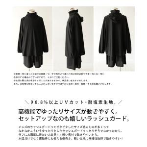 ラッシュガード メンズ 上下セット UVカット...の詳細画像1