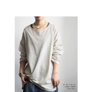 ミニ裏毛ロンT ロンT レディース トップス ...の詳細画像4