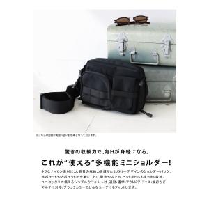 機能性ショルダーバッグ ポケット付き レディー...の詳細画像1