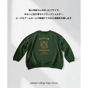 アニマル カレッジロゴ トレーナー レディース...の詳細画像3