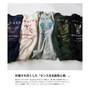 アニマル カレッジロゴ トレーナー レディース...の詳細画像5