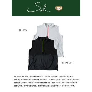 ゴルフウェア ベスト メンズ ノースリーブ 無...の詳細画像1