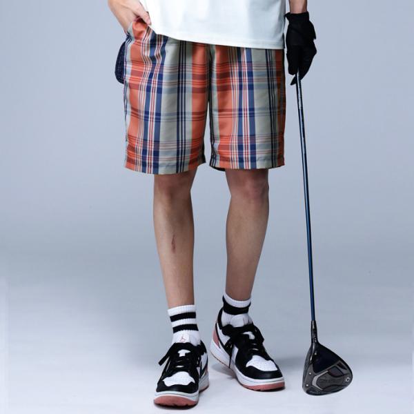 ANTIQUA GOLF×STCH ハーフパンツ メンズ 送料無料・80ptメール便可