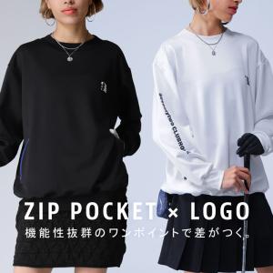 ANTIQUA GOLF×STCH トレーナー レディース 送料無料・メール便不可｜antiqua(アンティカ)