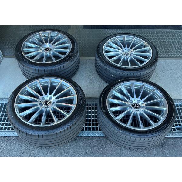 着払 AMG 純正 マルチスポーク アルミホイール 20インチ 1台分 ブリヂストン TURANZA...