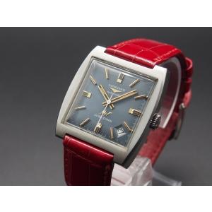 レア　LONGINES 　ロンジン　ウルトラクロン　デイト　ビンテージ　角型ケースSS