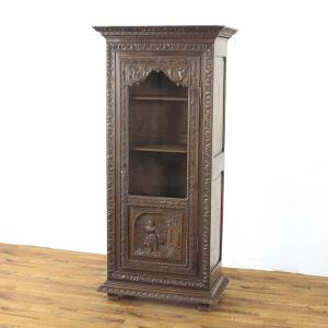 アンティークキャビネット キャビネット 彫刻 アンティーク家具 葡萄彫刻キャビネット1900年頃 フランスアンティーク家具 アール