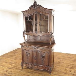 アールヌーヴォー キャビネット 芸術性の高いデザイン 繊細な彫刻 収納