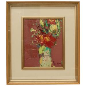 特価油絵 花瓶の紫陽花 MA2871 : 絵画制作専門ユーラシアアート - 通販