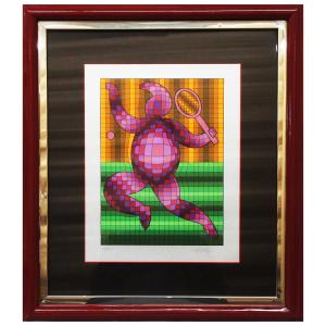 藤城清治【 木馬の夢 】限定500部／DXセリグラフ／新品額装／上代30万