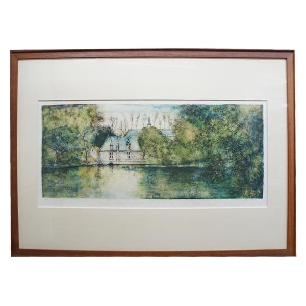 ガントナー Bernard Gantner　リトグラフ HC 額装 p-191